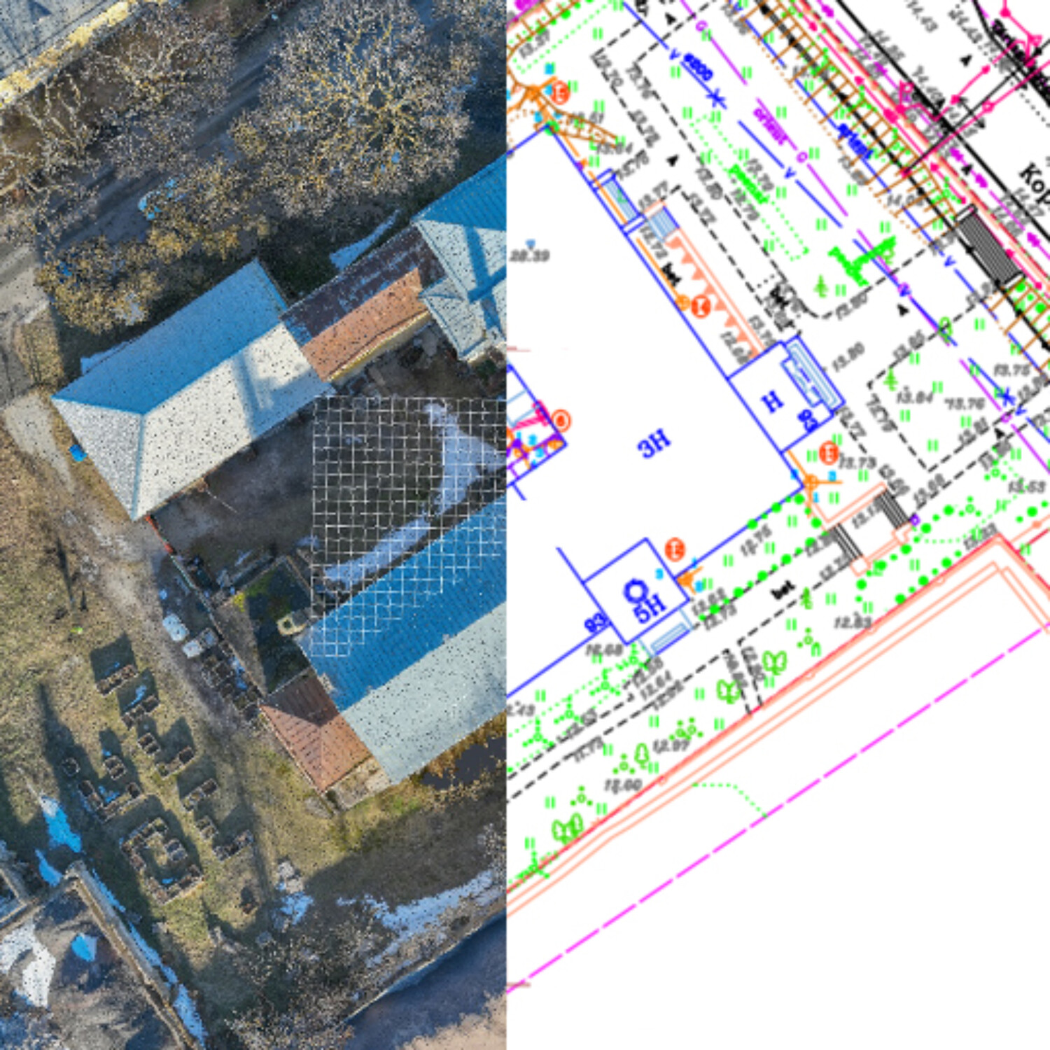 Geodeetiline alusplaan, topo-geodeetiline uuring